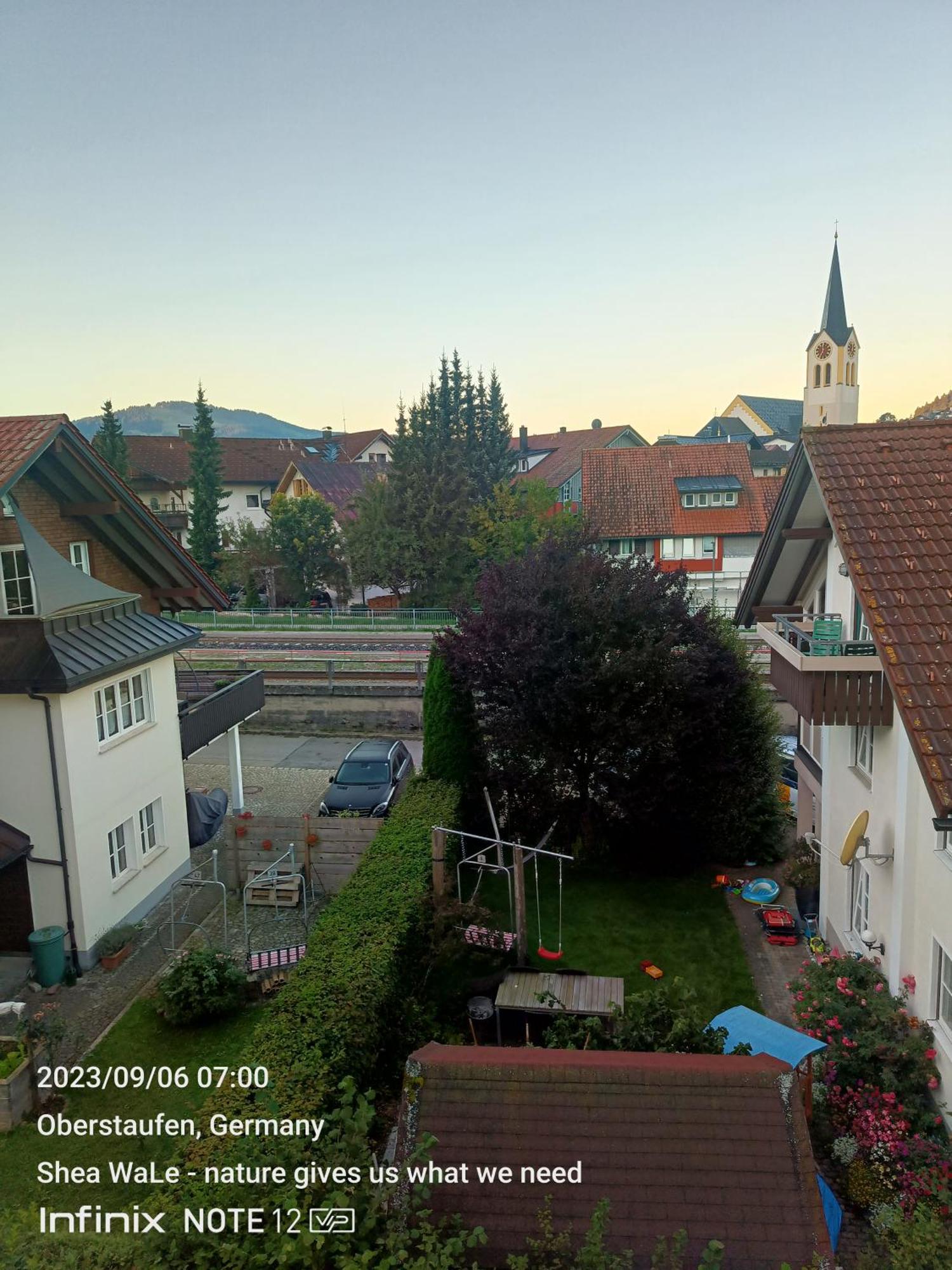 Allgaeu Vibes - Fusslaeufige Erreichbarkeit Vom Bahnhof, Mit Aussicht, Wettergeschuetzter Balkon Oberstaufen Extérieur photo