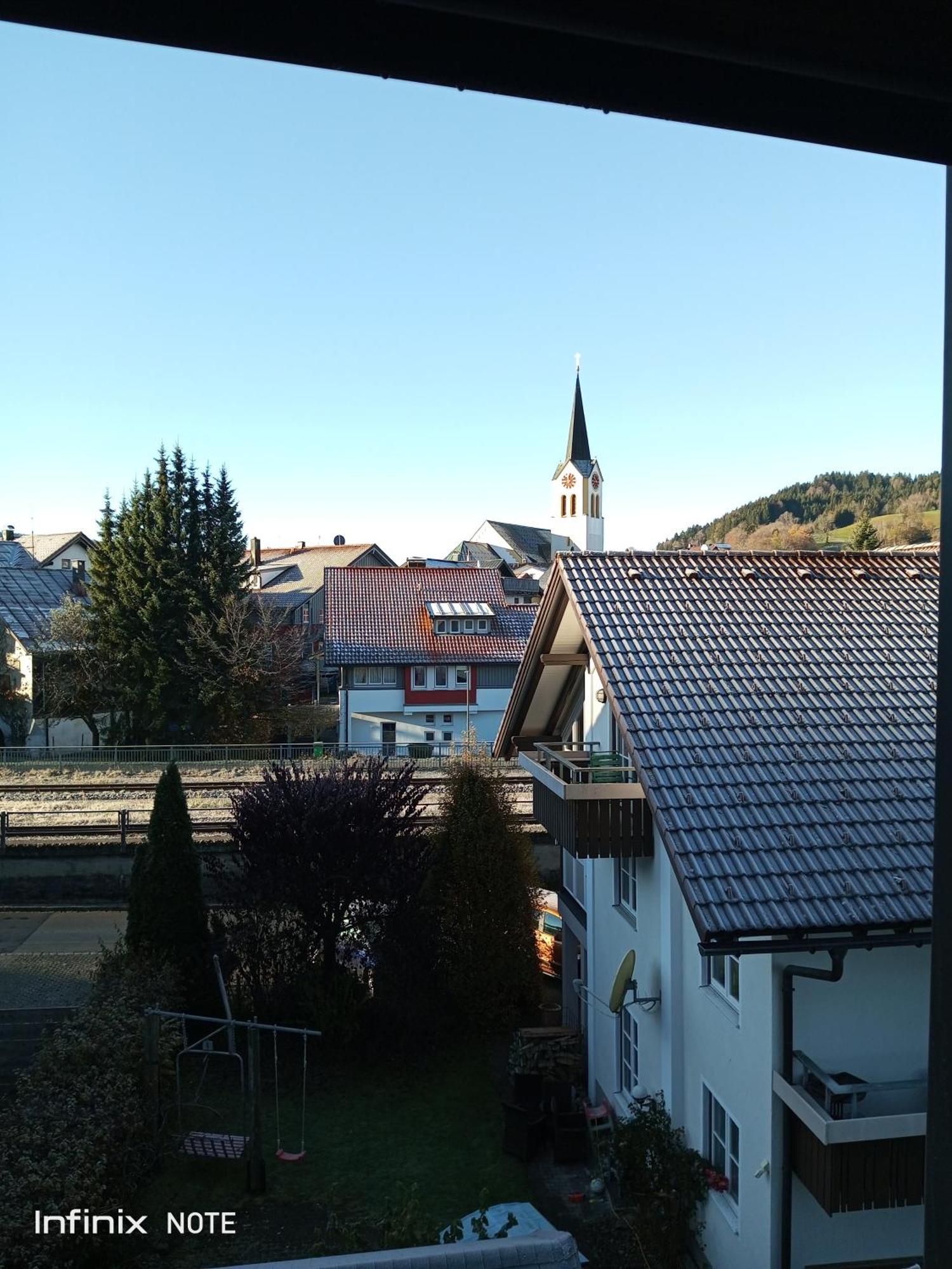 Allgaeu Vibes - Fusslaeufige Erreichbarkeit Vom Bahnhof, Mit Aussicht, Wettergeschuetzter Balkon Oberstaufen Extérieur photo